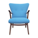 Armchair in light blue 1950