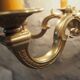 Lustre en bronze style Louis XV - 6 feux