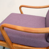 Fauteuil violet 1950