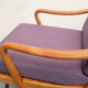 Fauteuil violet 1950