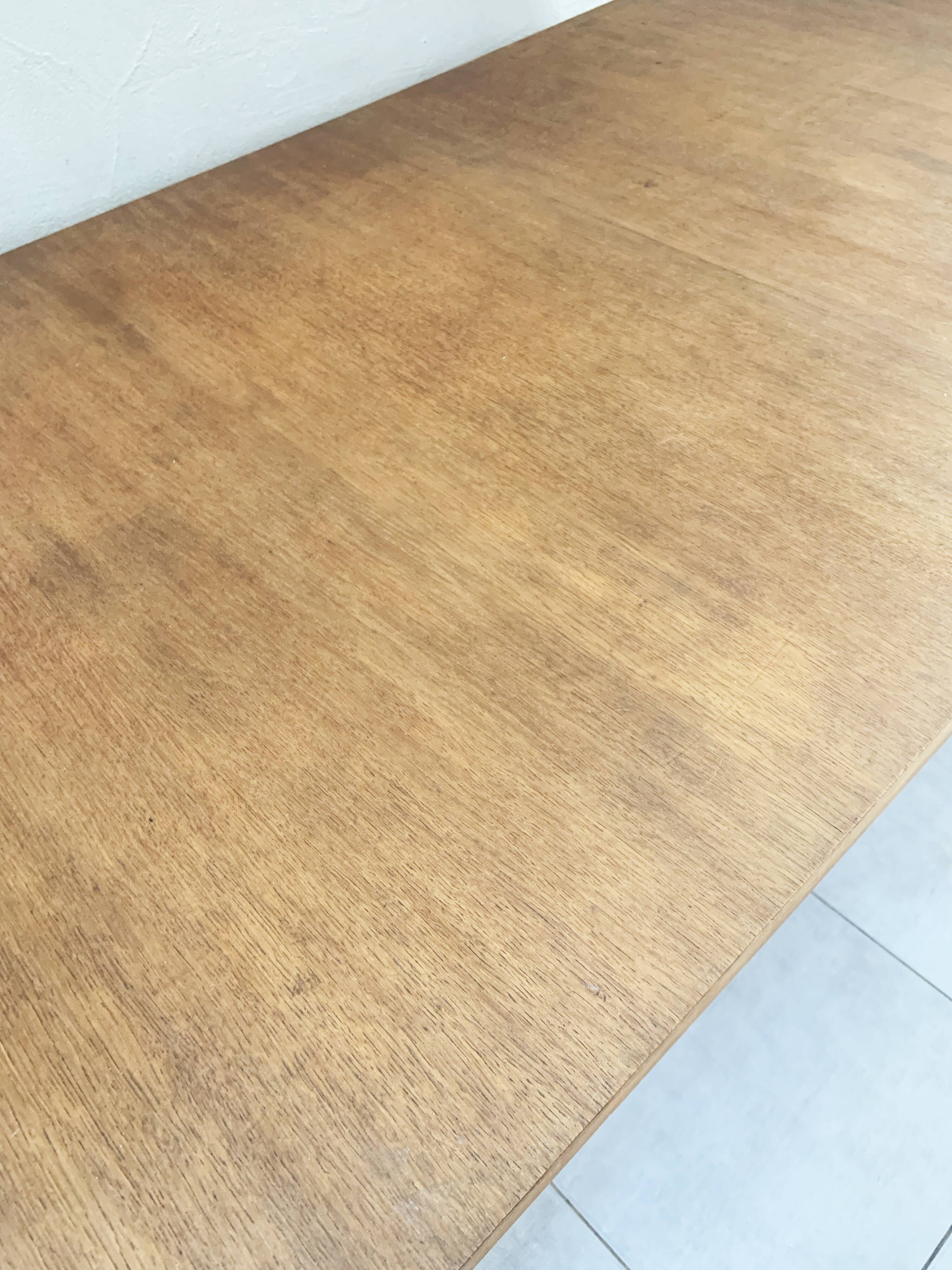 Vintage extendable oak table from the 50s