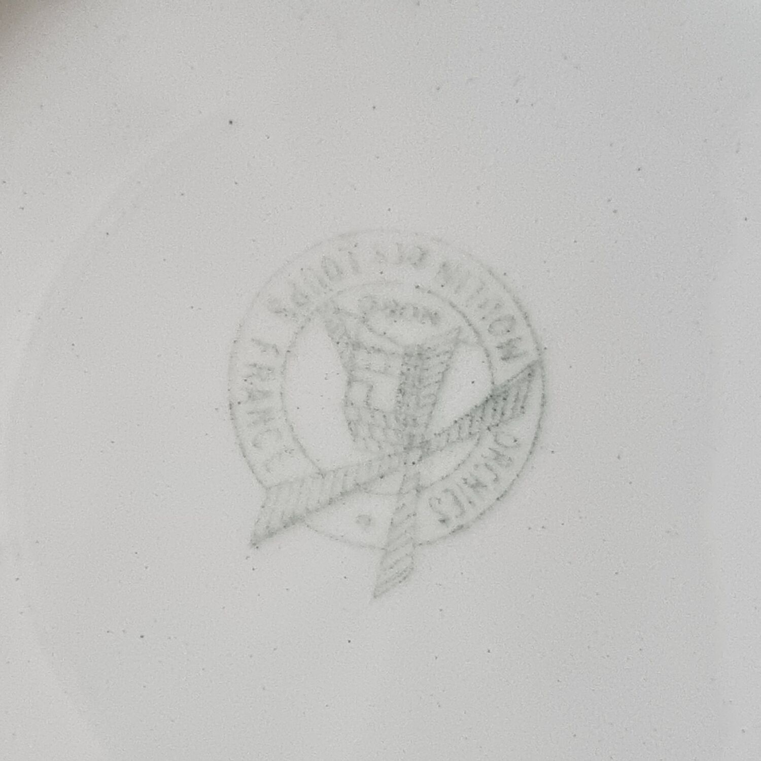 Set of 11 dessert plates and 1 Moulin des Loups dish