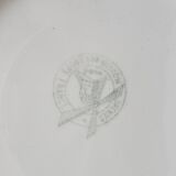 Set of 11 dessert plates and 1 Moulin des Loups dish