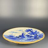 Antique polychrome plate from Talavera