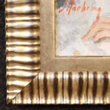 20th century French signed female nude painting