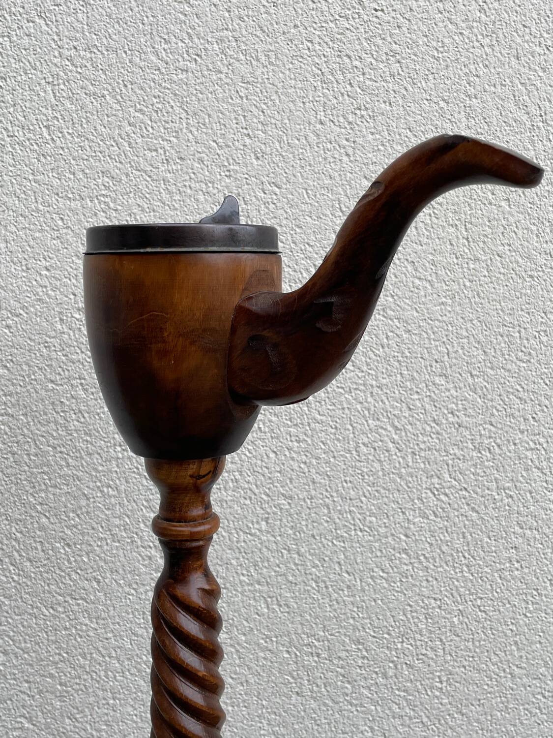 Cendrier sur pied vintage