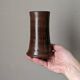 Minimalist Japandi vase, handmade ceramic, slow Japanese decoration