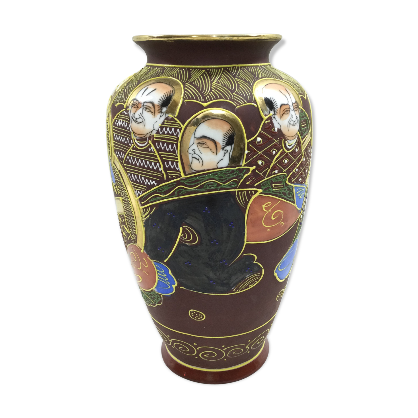 Satsuma porcelain vase