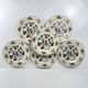 Set de 6 assiettes à dessert de Noël, 1980
