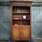 Antique Tambour Cabinet | Rolling Shutter Cupboard | Classic Filing Cabinet