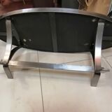 Vintage ceramic steel coffee table