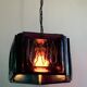 Mid Century Modern Erik Hoglund Ceiling Lamp Glass Kosta Boda 1970s