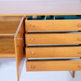 Teak sideboard, vintage chest of drawers, mid-century cabinet, 1960s