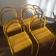 4 vintage metal chairs 1980
