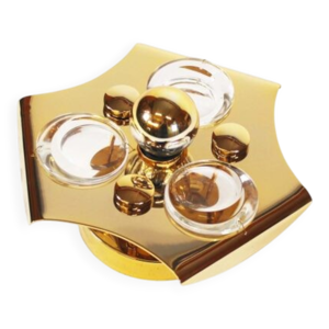 Applique en laiton poli