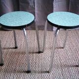 Pair of kitchen stools "vintage"