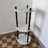 Marble side table from the 60s