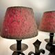 Brutalist wrought iron lamp from the 60s