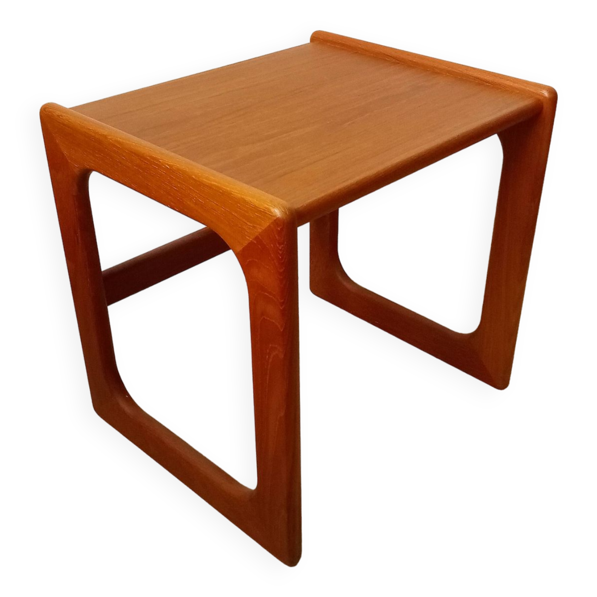 Small danish sidetable in teak by Salin Nyborg