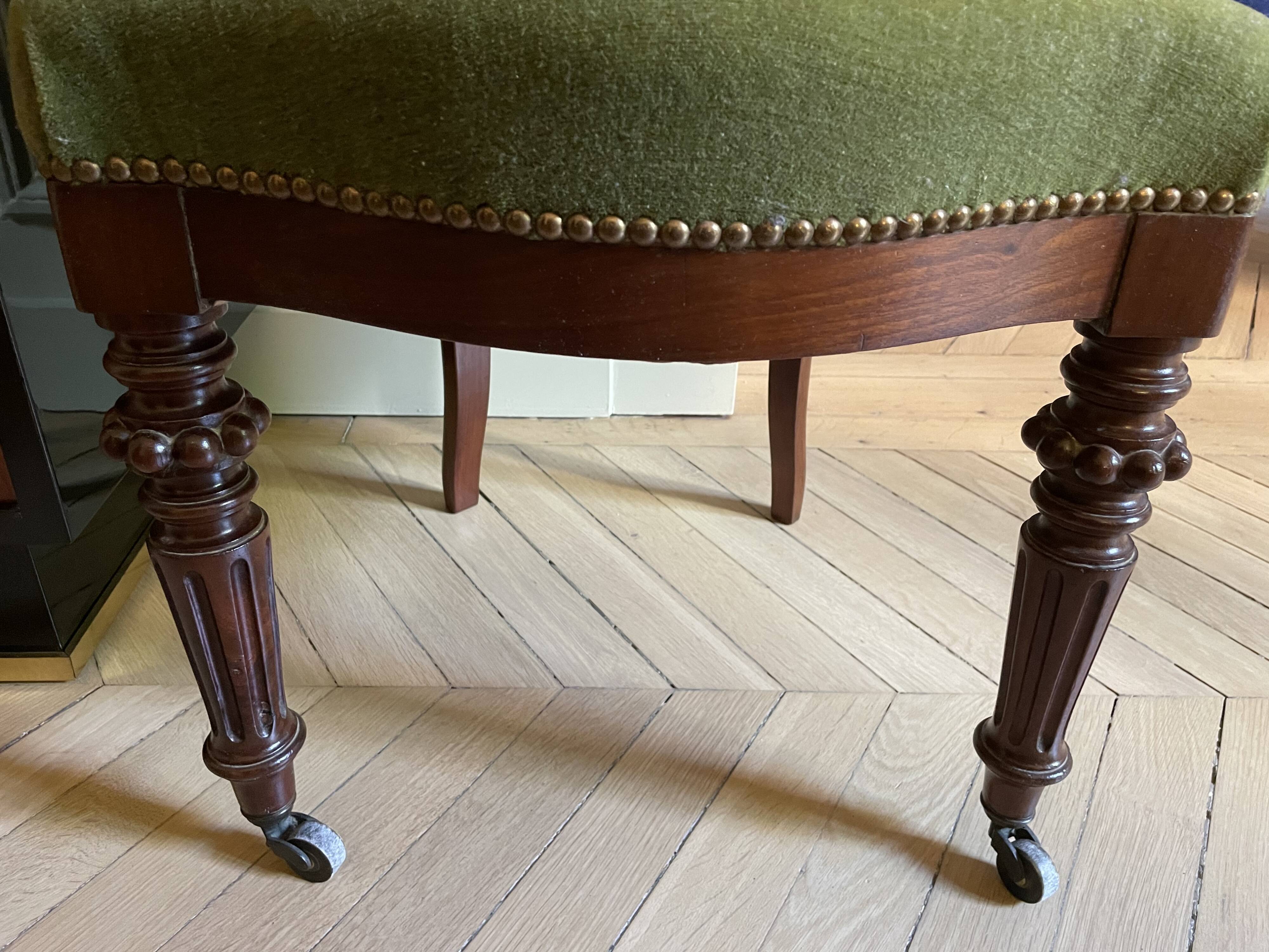 2 chairs Louis Philippe