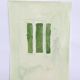 Geometric minimalist painting Green