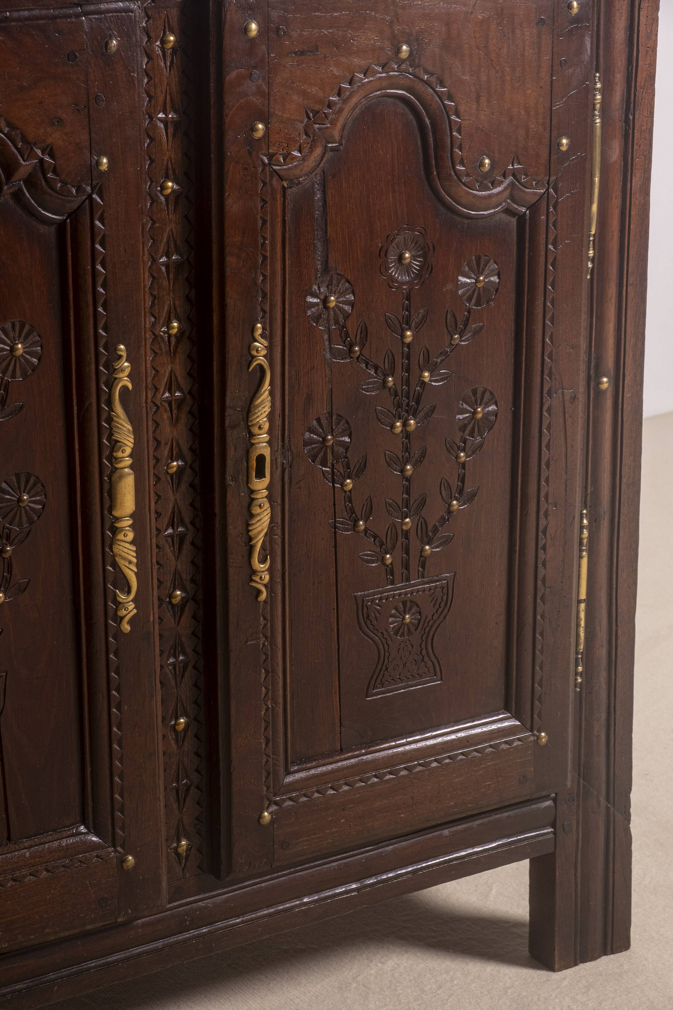 Antique Breton Cabinet – Late 19th Century, France