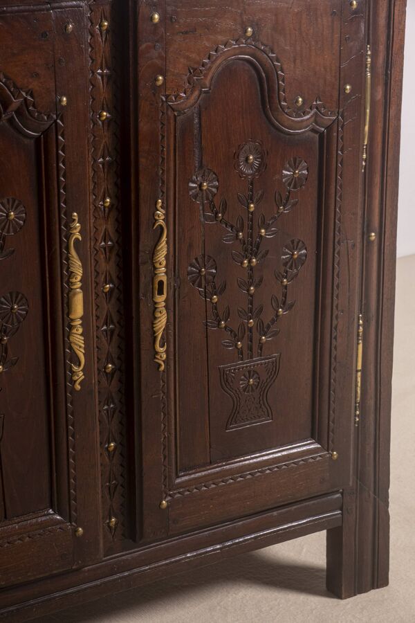 Cabinet breton ancien – Fin du XIXe siècle, France