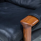 Mid-Century Leather Tessa T21 Living Room Sets 1970s, Set of 3