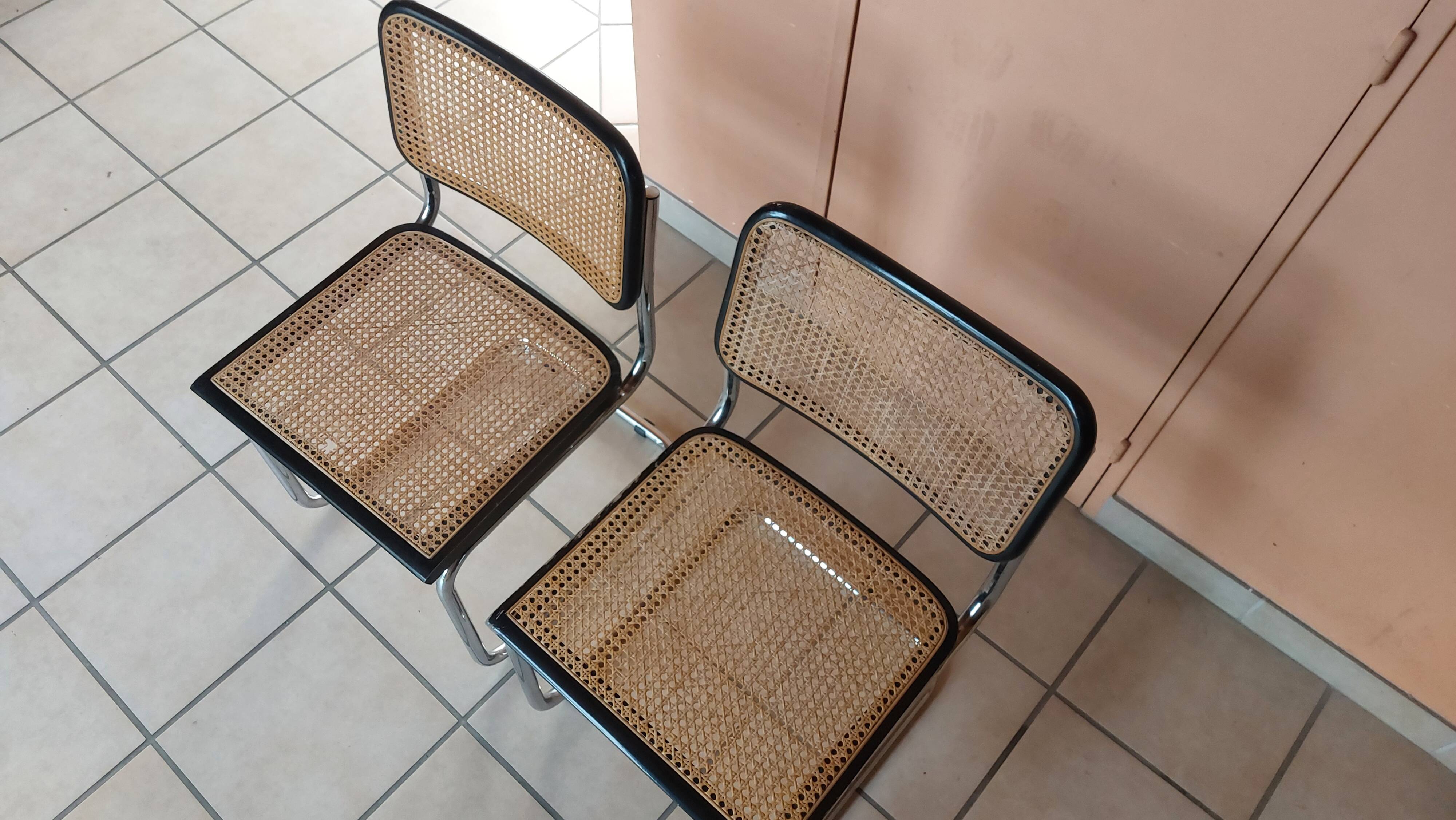 Pair of B32 chairs