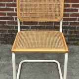 Set of 4 Cesca b32 model chairs in by Marcel Breuer Design