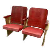 1950s theater cinema bench