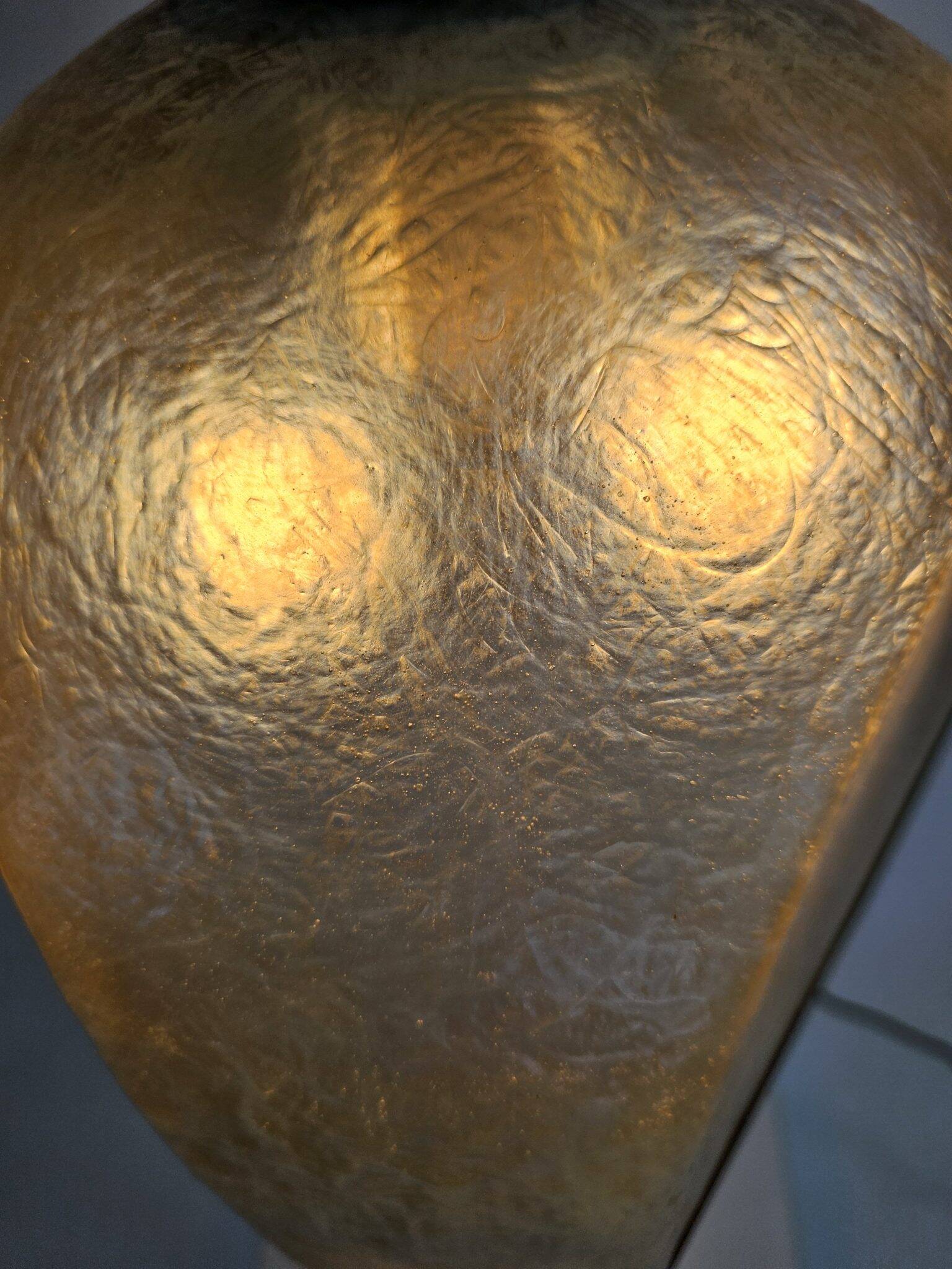 Lampe de table italienne en fibre de verre