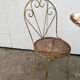 Wrought iron garden furniture 1920