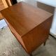 Chest of drawers teak storage furniture and Scandinavian teak veneer 60s