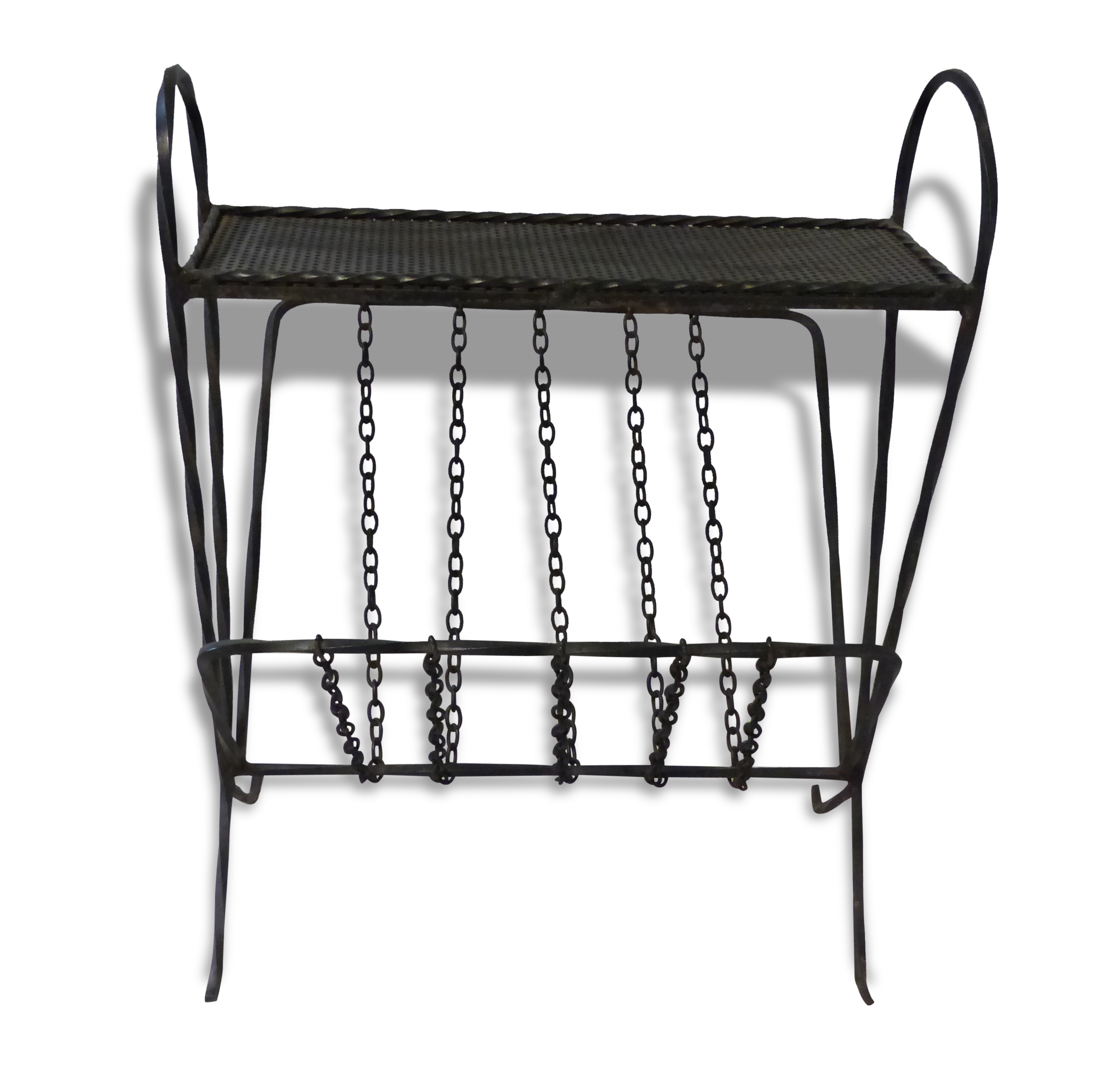 Rare door magazine openwork metal