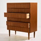 Restored teak dresser