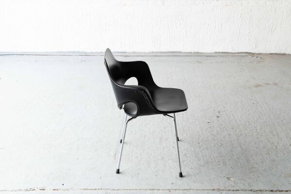 Set of 2 dining chairs by Straatman,  Loral & Cie, Belgium, 1960's