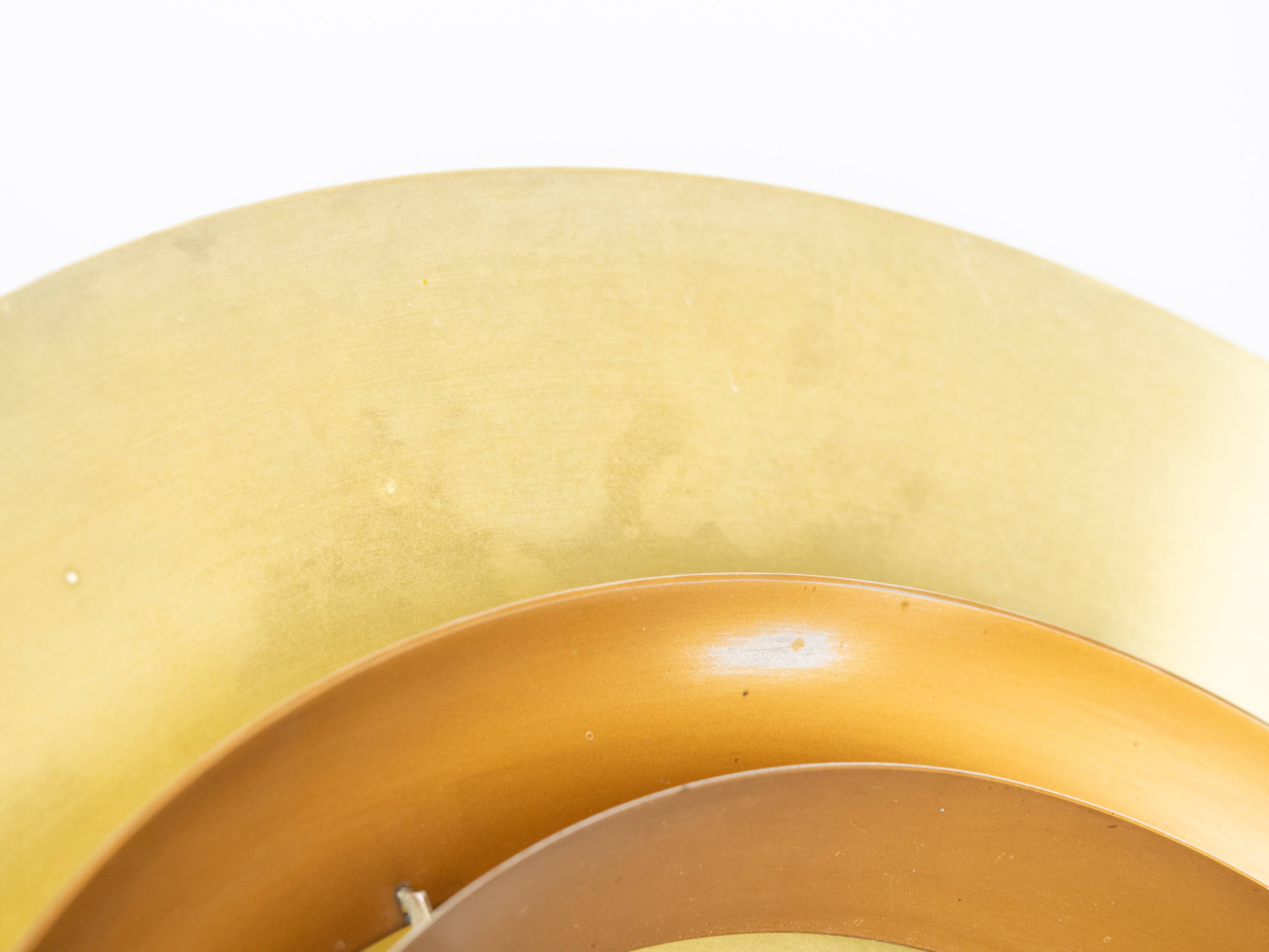 Danish vintage pendant lamp P376 by Fabricius and Kastholm, Nordisk Solar