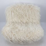 Lounge chair by Geoffrey Harcourt for Artifort with Pierre Frey Mongolia, 1970s