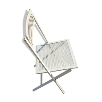 Vintage metal folding chair
