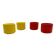 4 vintage egg cups, Sitap France, 1970s
