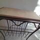 Table d'appoint porte revues années 50