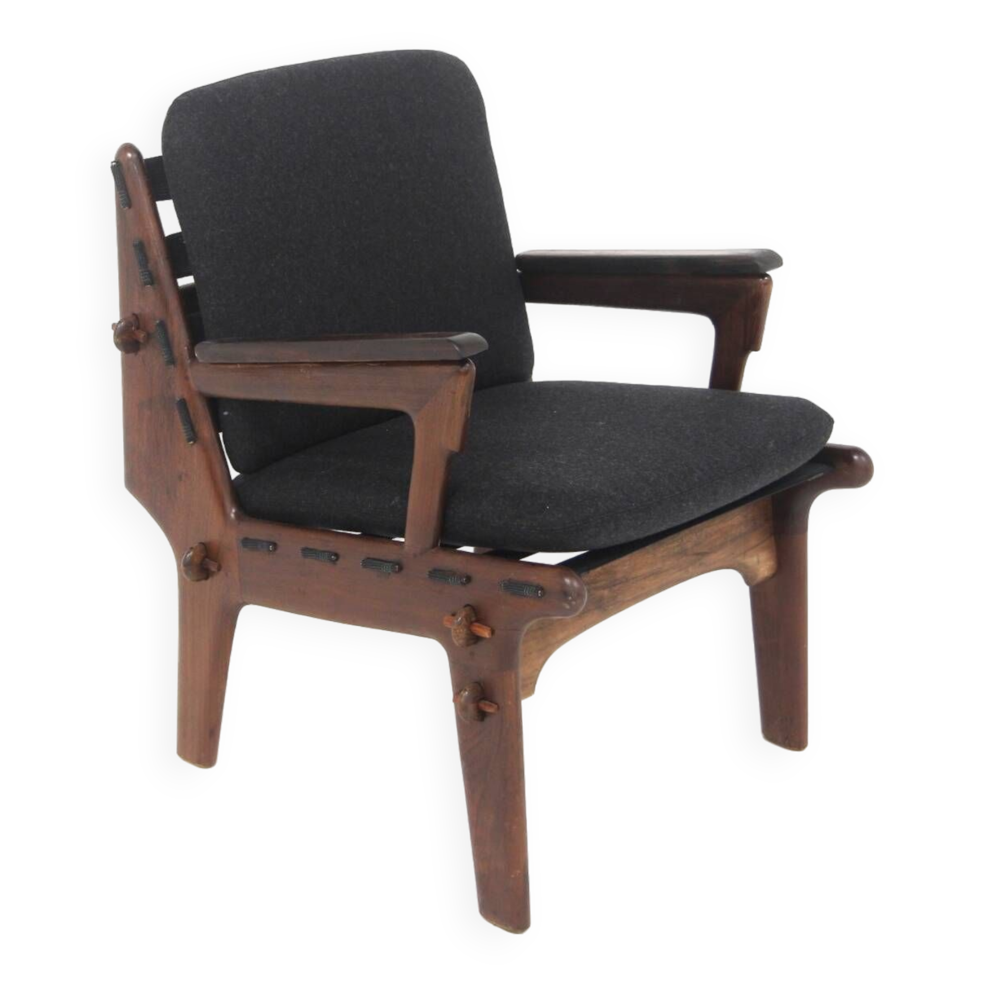 Fauteuil scandinave en teck, Suède, 1960