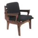 Fauteuil scandinave en teck, Suède, 1960