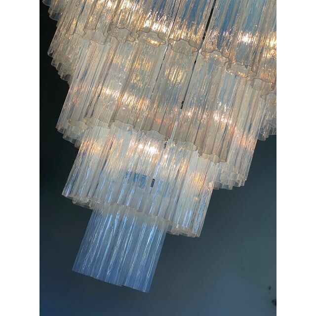 Contemporary murano glass chandelier