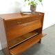 Fineer schoenenkast met lades