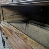 Louis XVI period commode in mahogany