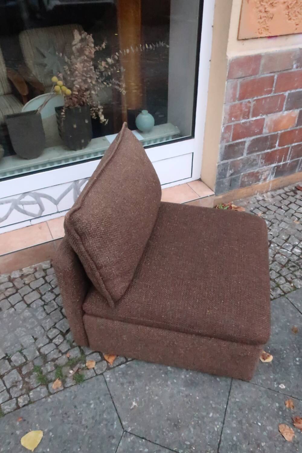 Modular corner sofa from the 70s space age easy chairs