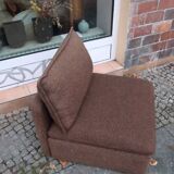 Modular corner sofa from the 70s space age easy chairs