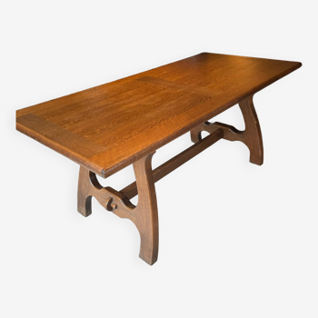 Neoclassical style farm table dlg Guillerme et chambron 60/70